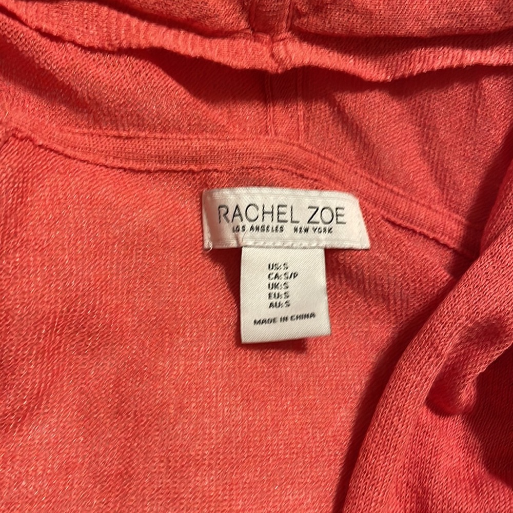 Rachel Zoe - Knit Long Sleeve Open Hoodie Sweater - Small - Picture 2 of 9